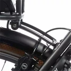 Cortina Drager Beslag E-U4 Eclips Sort Matt 200mm