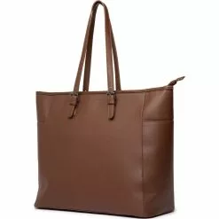 Cortina Dame Cykeltaske Milan PU Læder Brun