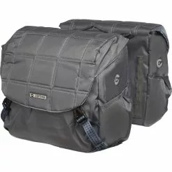 Cortina Cykeltaske Dobbelt Jaipur Med AVS-AVS Grå
