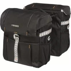 Cortina Cykeltaske Dobbelt Nice Med AVS-system Sort 37L