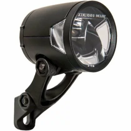 Herrmans Koplamp H-sort MR8 6-12V E-cykel 1 Herrmans Koplamp H-sort MR8 6-12V E-cykel