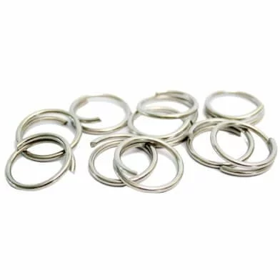 Qibbel -sikkerhedsringe Rustfrit Stålpose (10 Stykker) 1 Qibbel -sikkerhedsringe Rustfrit Stålpose (10 Stykker)